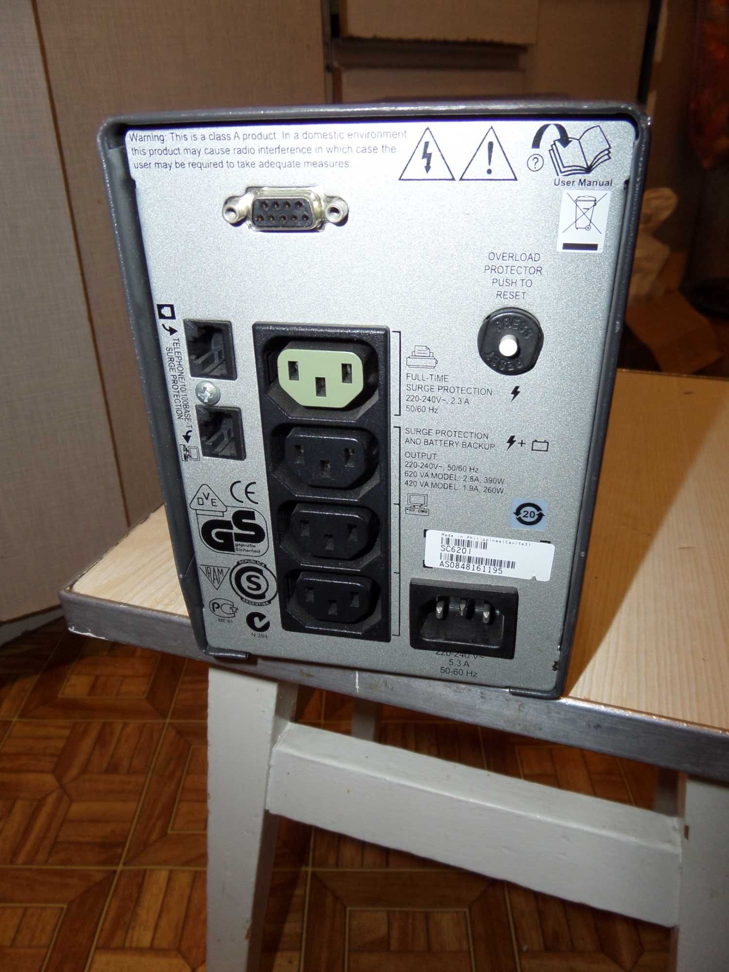 Ups APS Smart SC620i