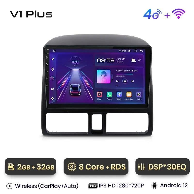Radio Nawigacja Honda CR-V 2001 - 2006, Android Auto, 2GB, 32GB