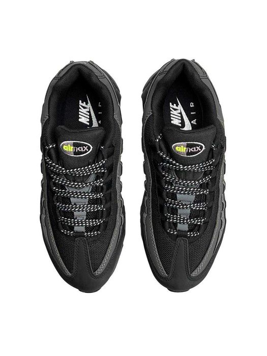 АКЦІЯ! Nike Air Max 95 Black Grey 37 38 39 40 41 42 43 44 45 найк