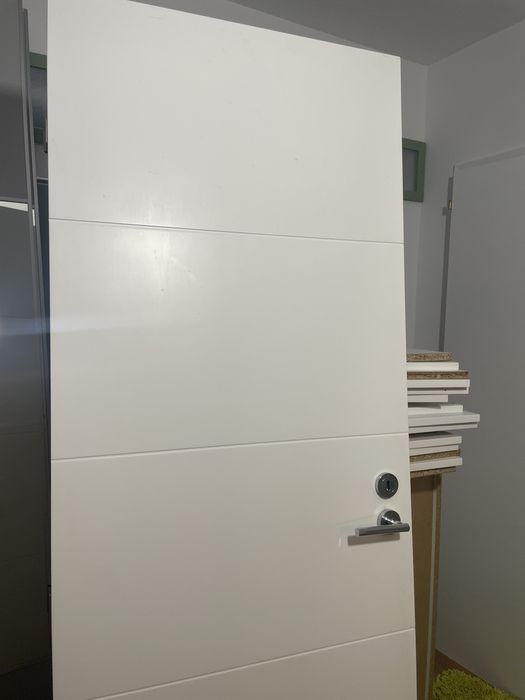 Porta lacada como nova