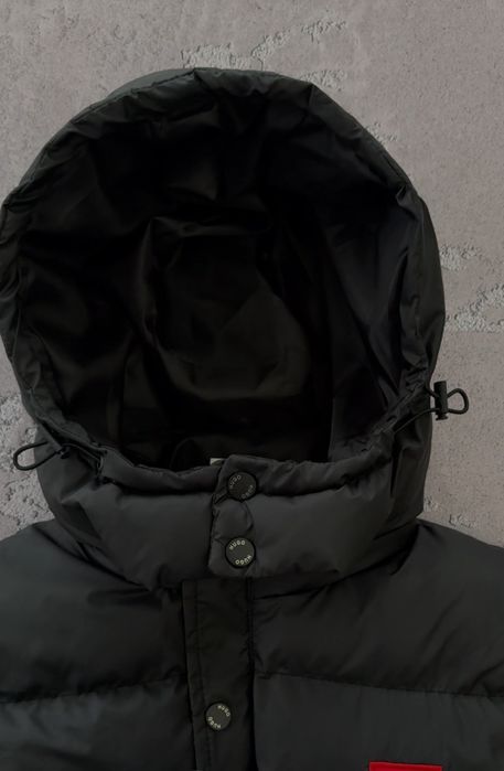 Тепла зимова куртка Hugo чоловіча. Пуховик/курточка. Захист до –20°