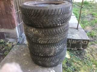 4 Колеса від BMW (зима) GoodYearM+S 205/55 R16 + диски +ковпаки