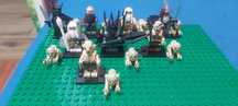Klocki figurki lotr władca pierścieni gandalf sauron itp