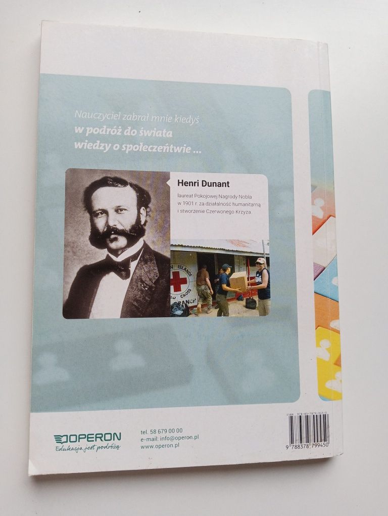 podręcznik Wiedza o społeczeństwie 1 Operon