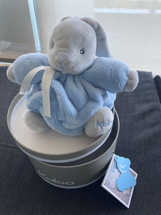 Peluche Coelho Azul Kaloo NOVO