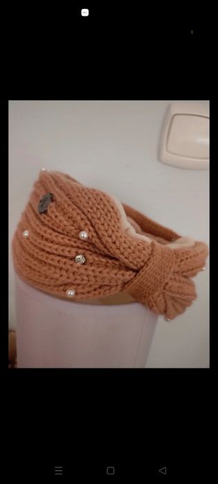 Opaska damska ciepla ladna