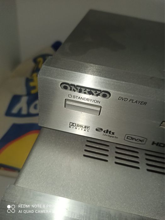 Zestaw Audio Onkyo + Klipsch – Amplituner + DVD + Głośniki kino domowe