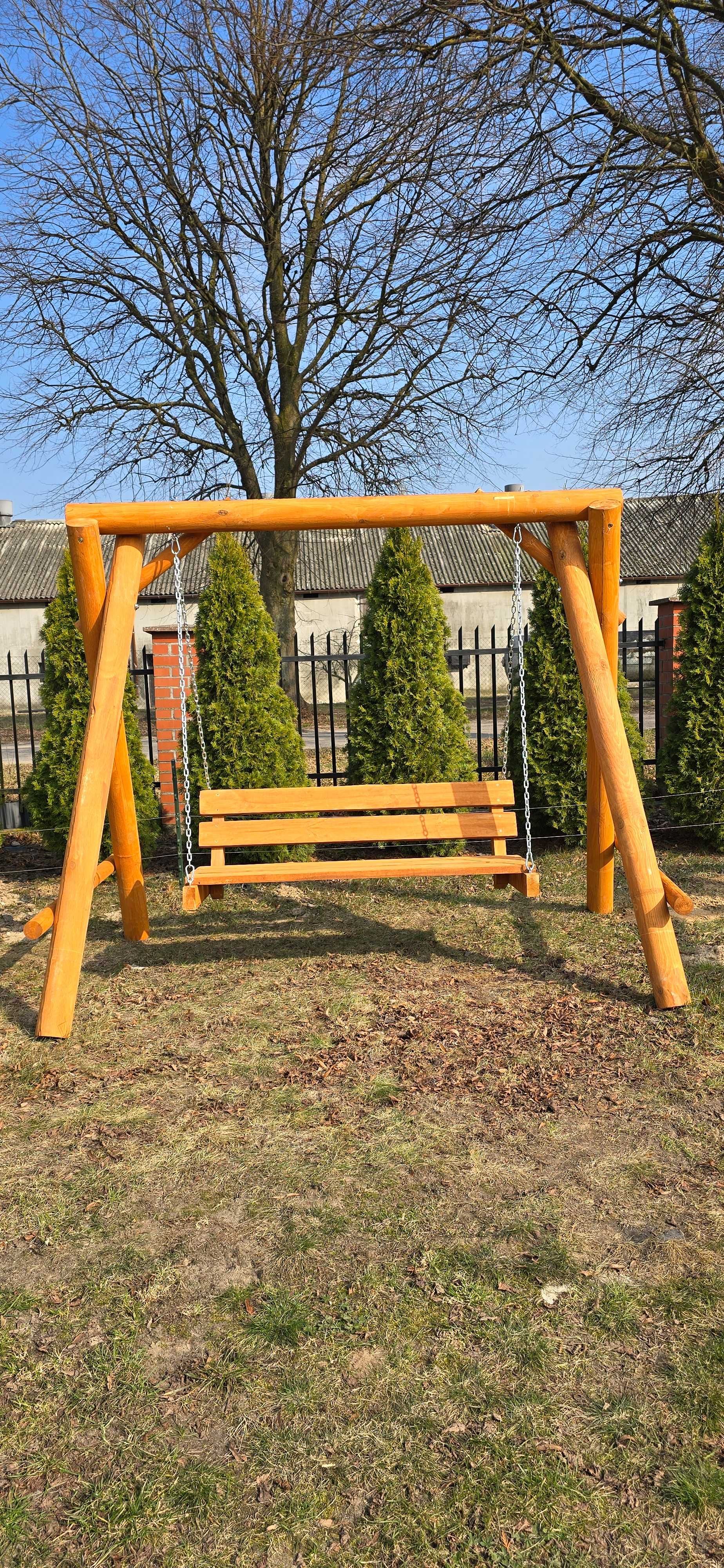 Masywna huśtawka ogrodowa. Najtaniej!!!