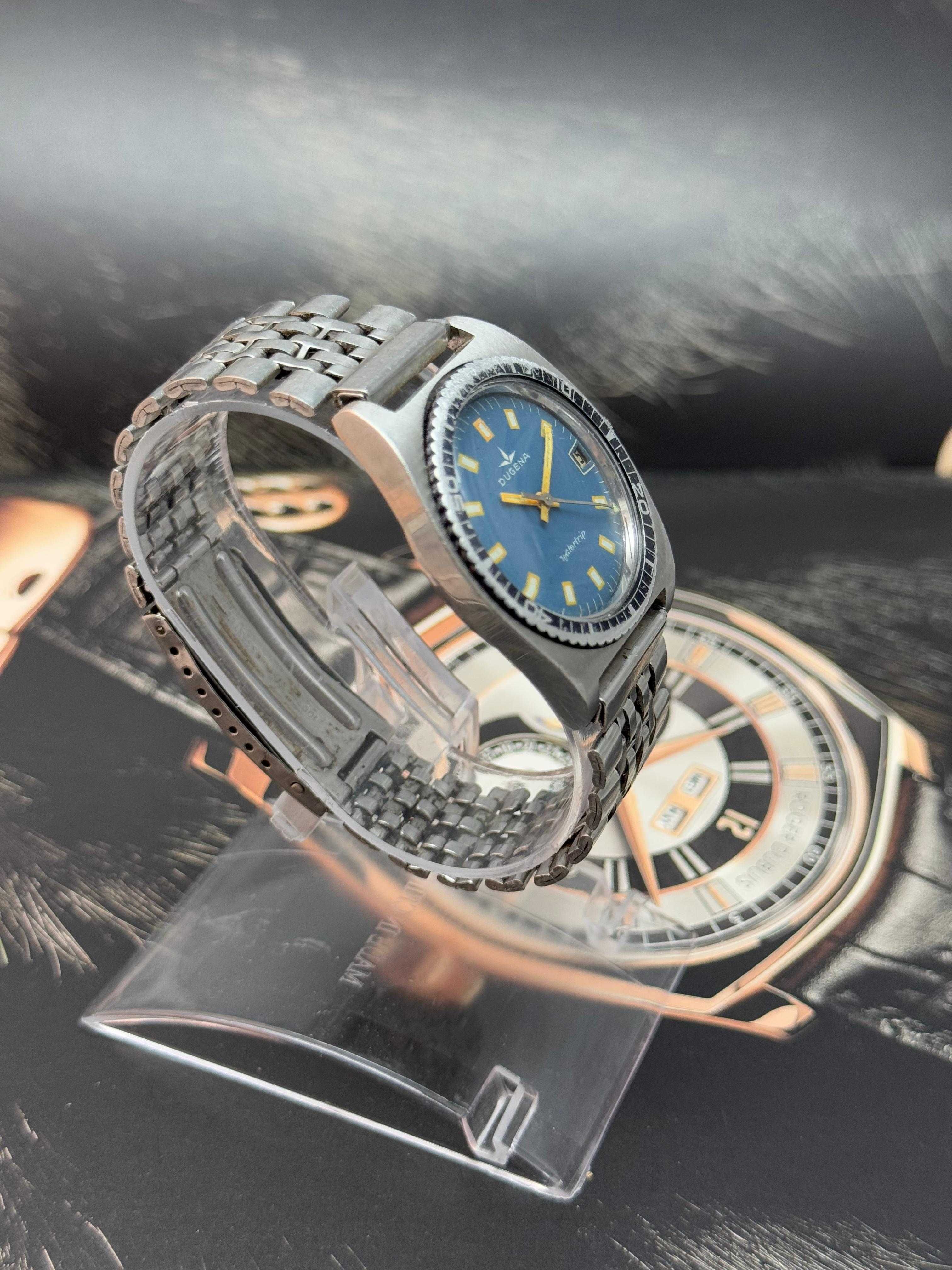 Szwajcarski diver DUGENA z lat 70