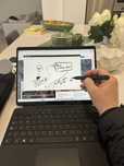 Surface pro 9 + capa + teclado + pen