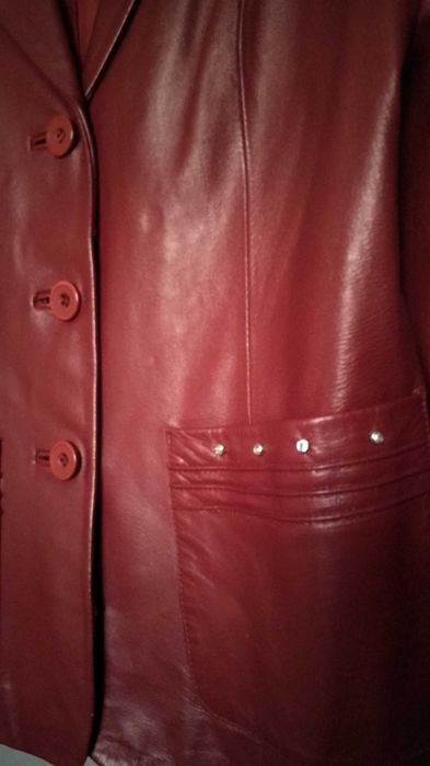 Піджак шкіряний жіночий