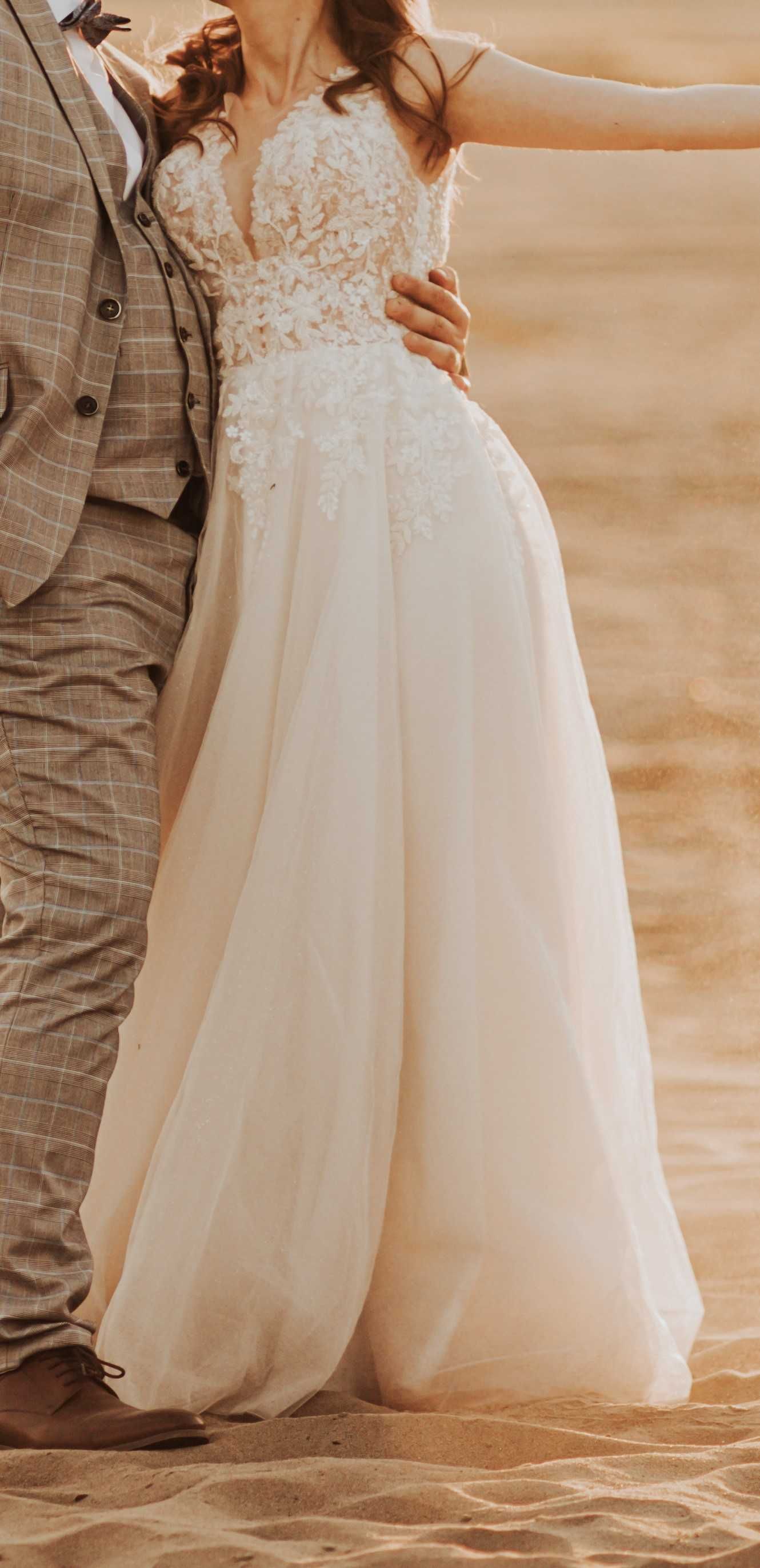Suknia ślubna - 158cm wzrostu