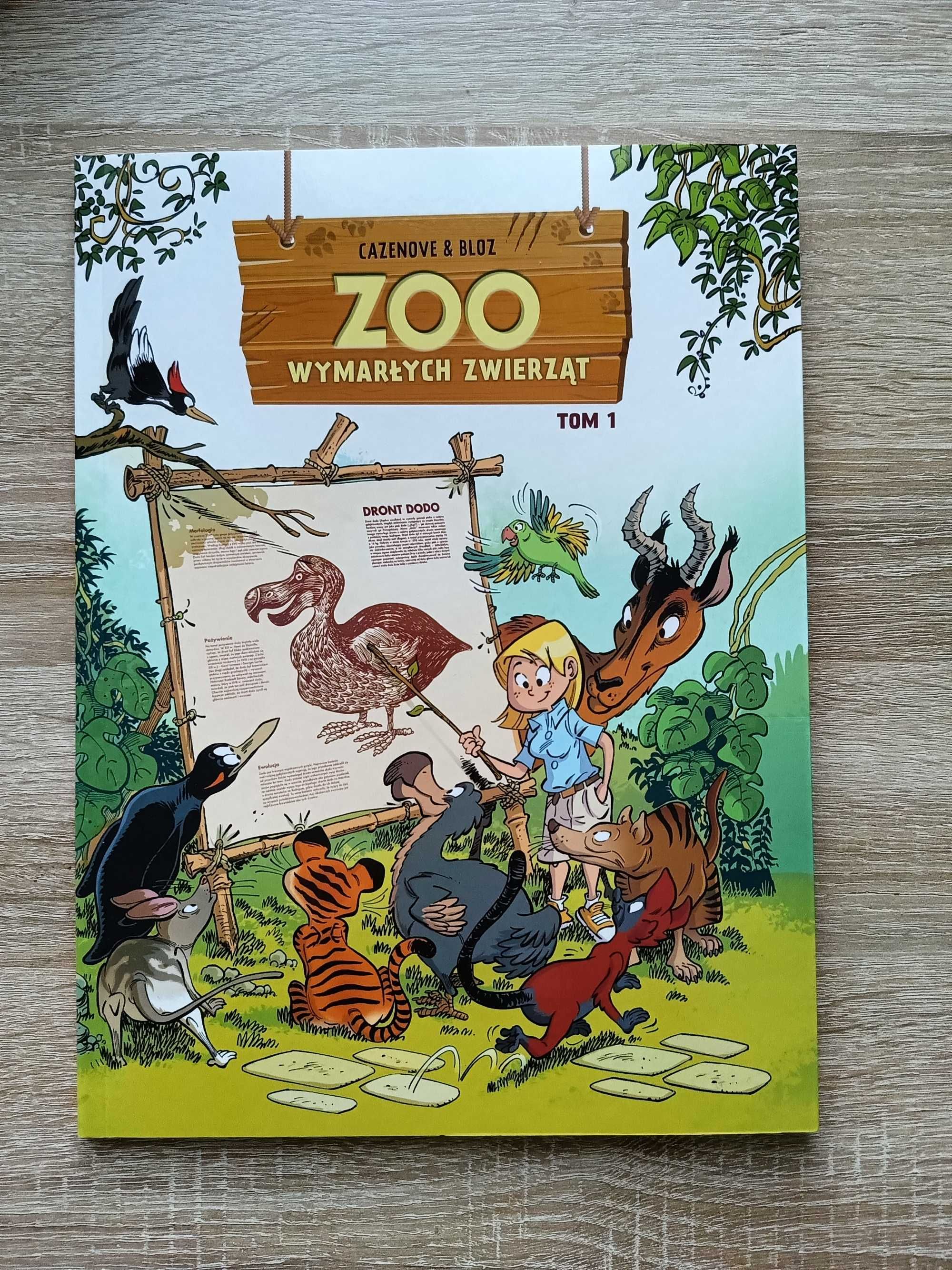 Zoo wymarłych zwierząt komiks