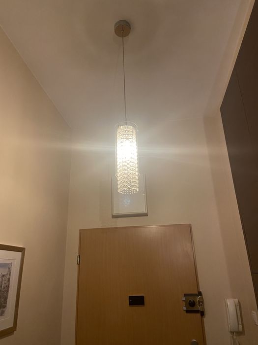 Lampa wisząca z krysztalkami cena za 5 szt.