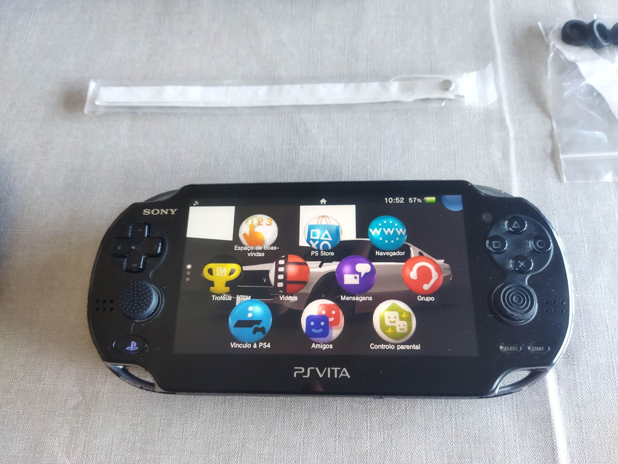 Consola Sony PS Vita Original, desbloqueada,com jogos acessórios, OLED