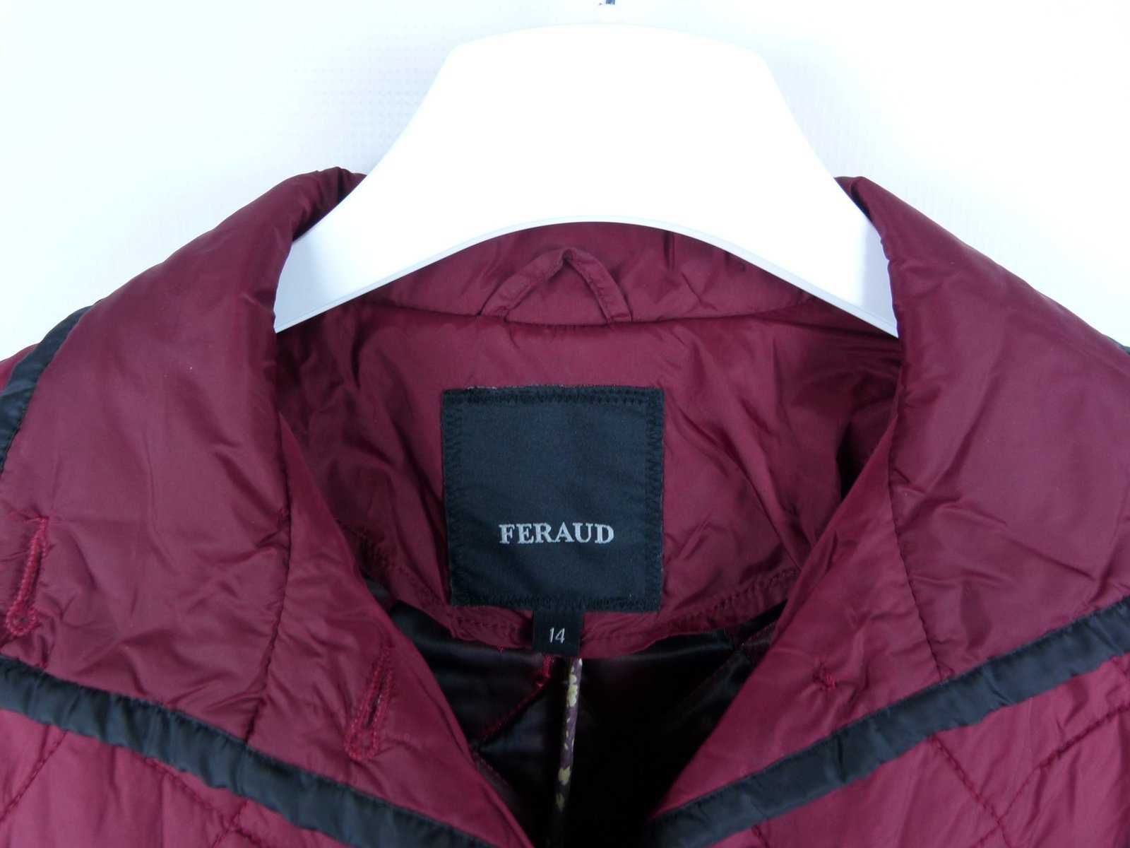 Feraud pikowana bordowa kurtka parka / 14 - 42