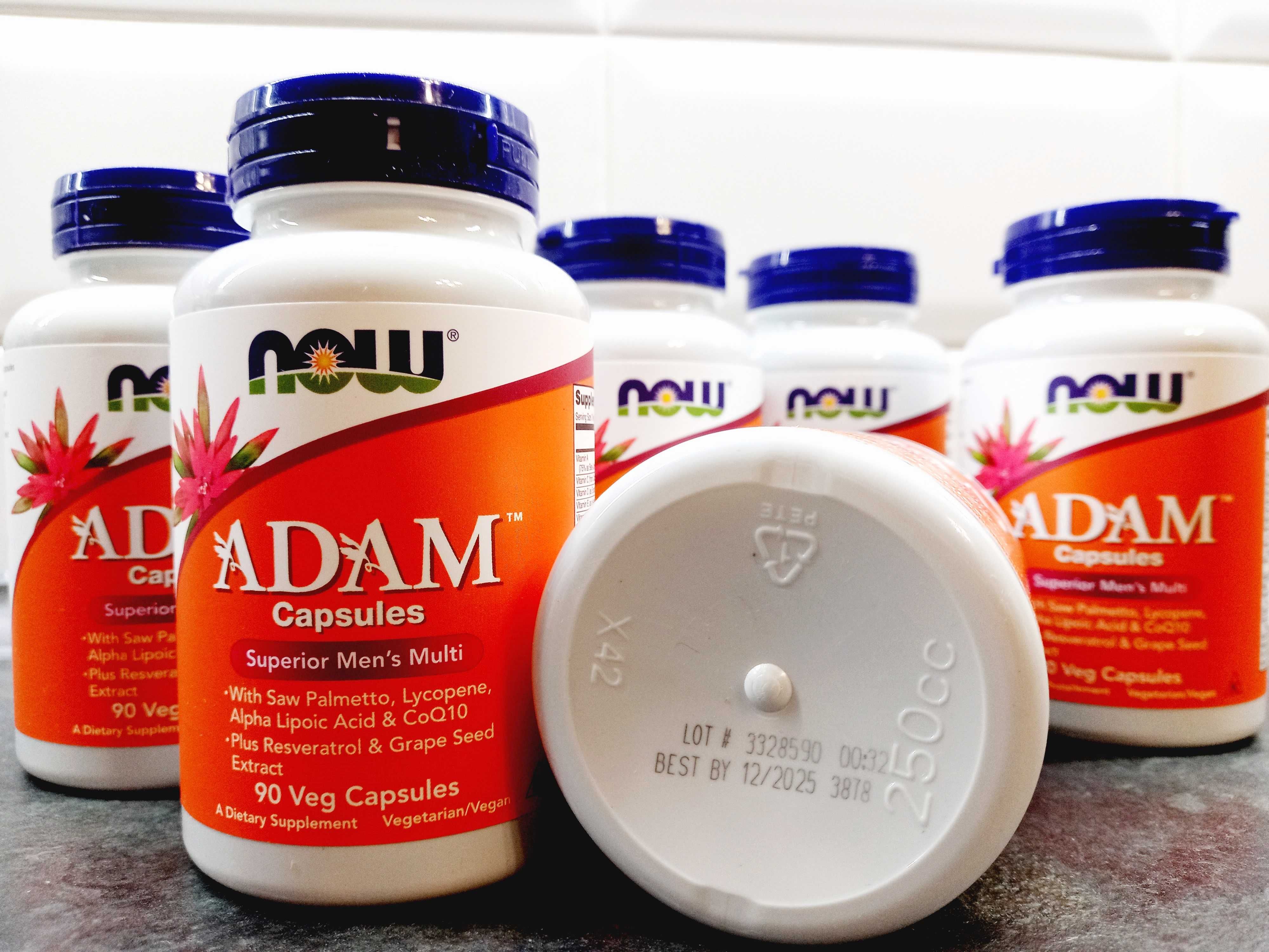 Now Foods, Adam (90 vegan сaps), мужские витамины, чоловічі вітаміни
