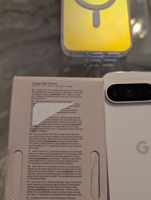 Google Pixel 9 pro XL 256GB fatura garantia