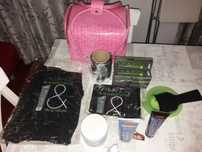 Mala com kit cabeleireira