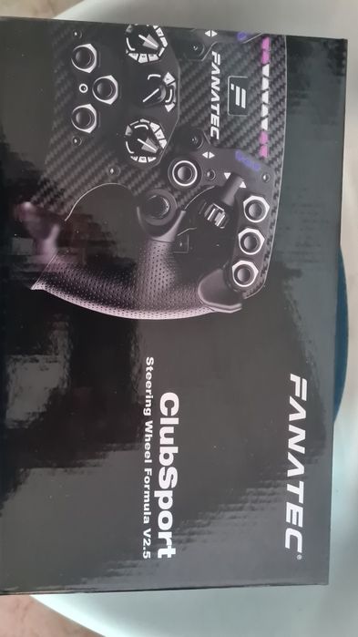 Volante fanatec clubsport 2.5 novo