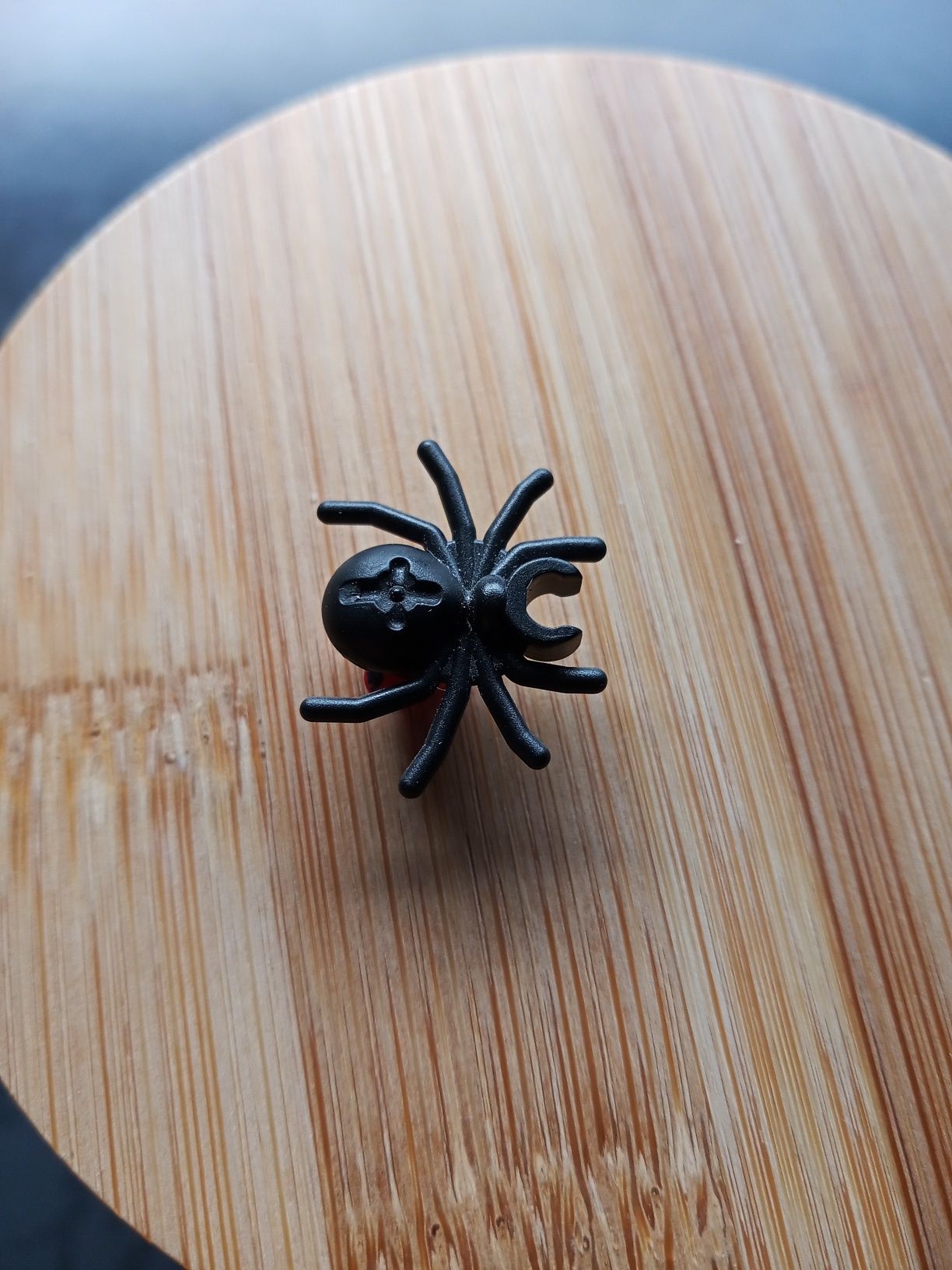 Pająk LEGO akcesoria do LEGO czarny pająk krzyżak