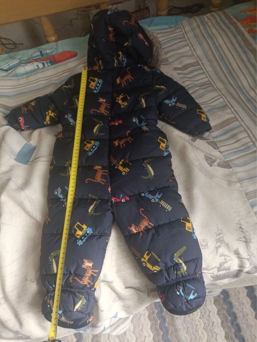 Теплий демісезонний комбінехон next 6-9m