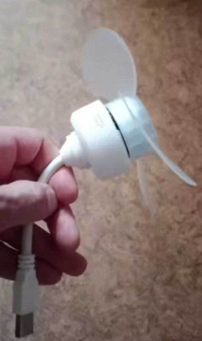 Портативний USB вентилятор
