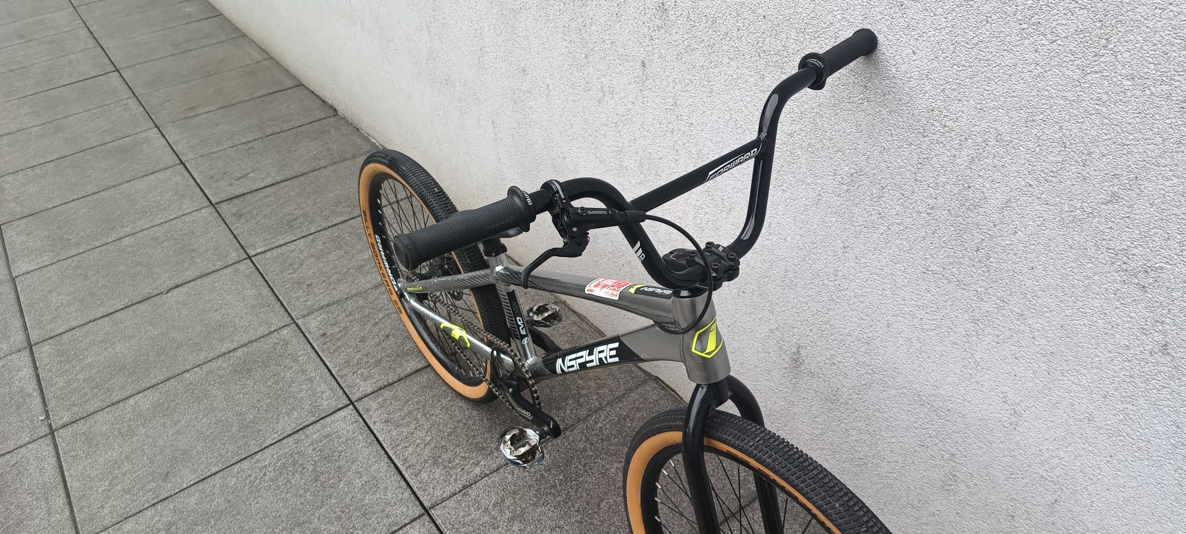 rower BMX Racing INSPYRE EVO DISC Cruiser 24" pumptrack waga 9,2kg