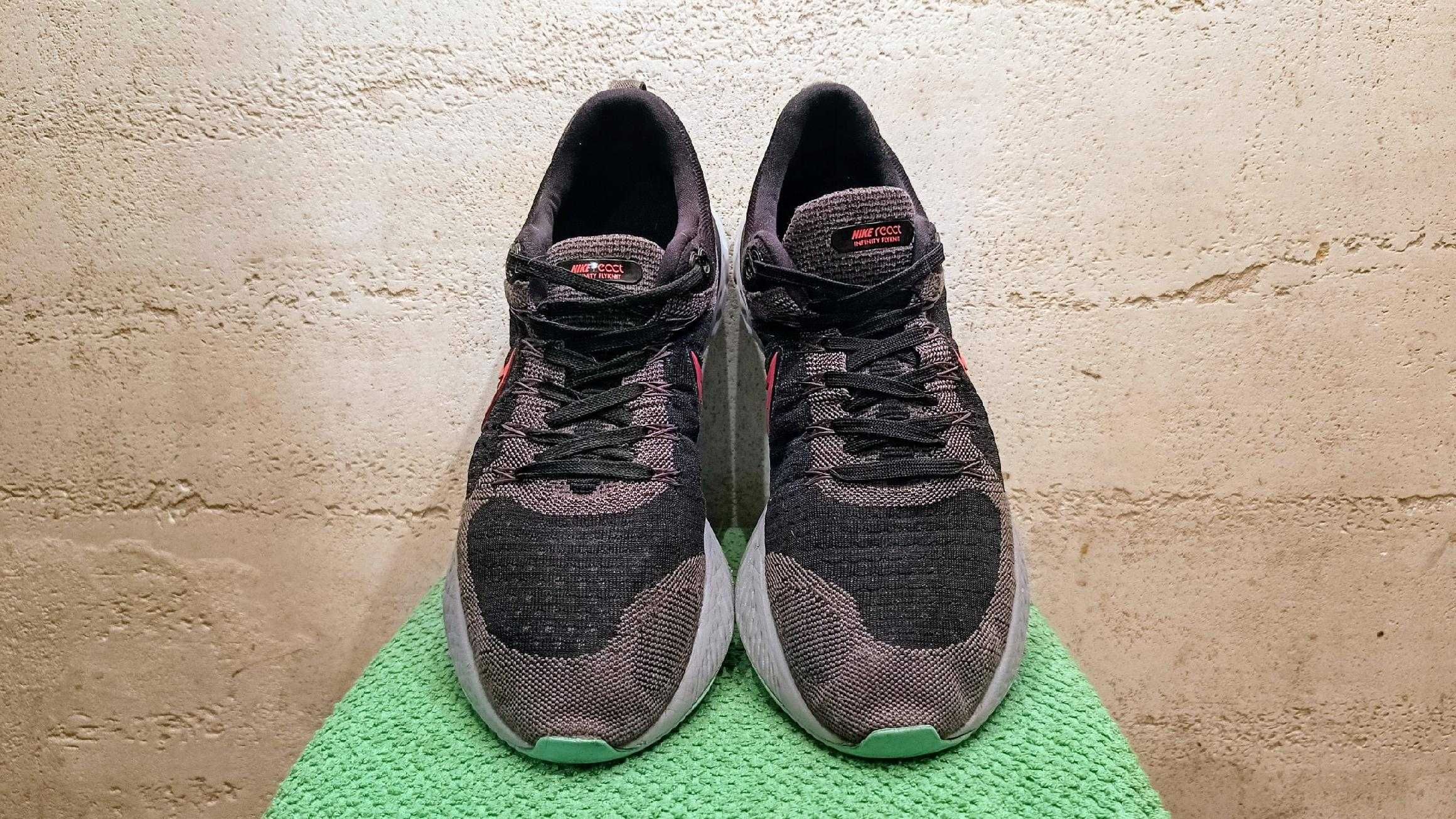 Buty do biegania NIKE REACT INFINITY RUN FLYKNIT 2 r.46 stan b.dobry