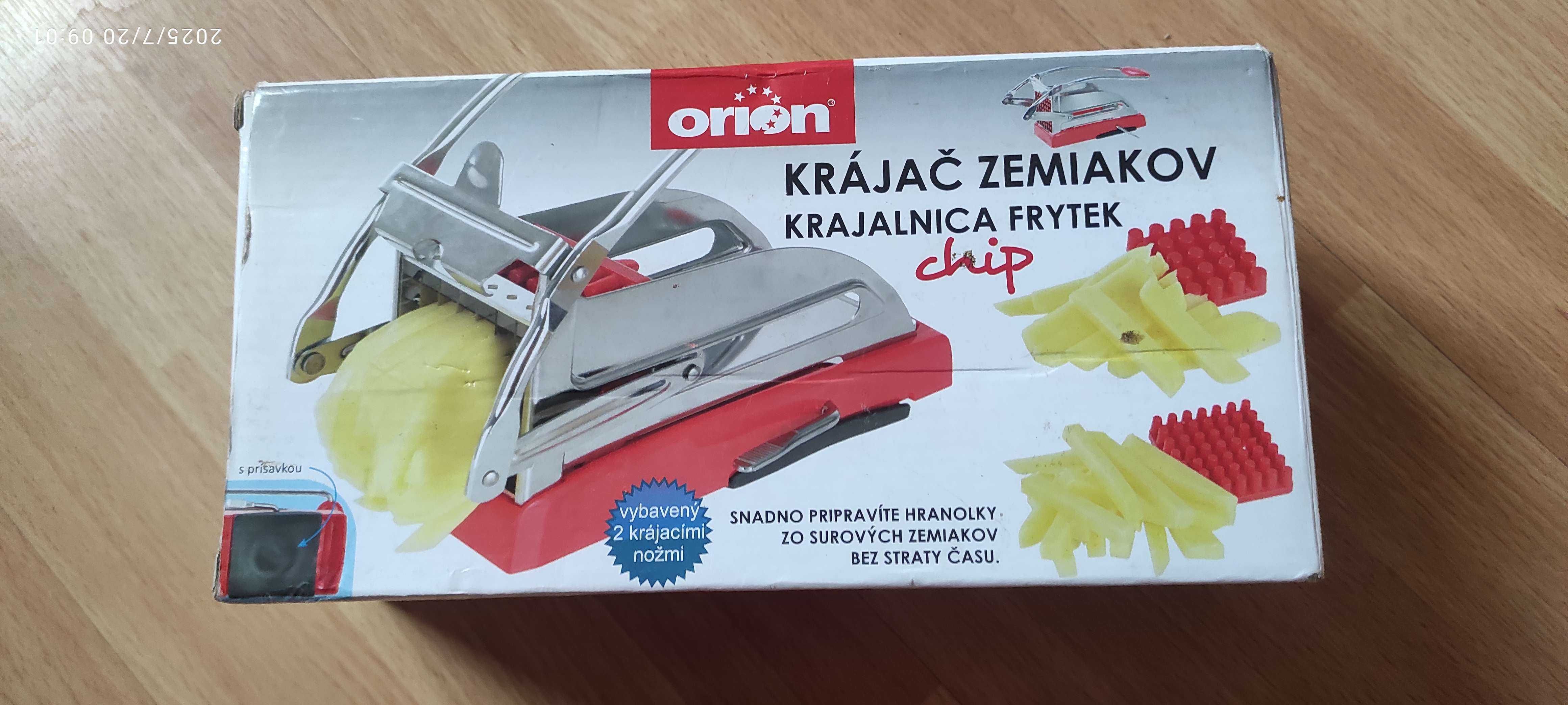 Nowa, w opakowaniu, krajalnica do kartofli, warzyw; Czeska Marka ORION