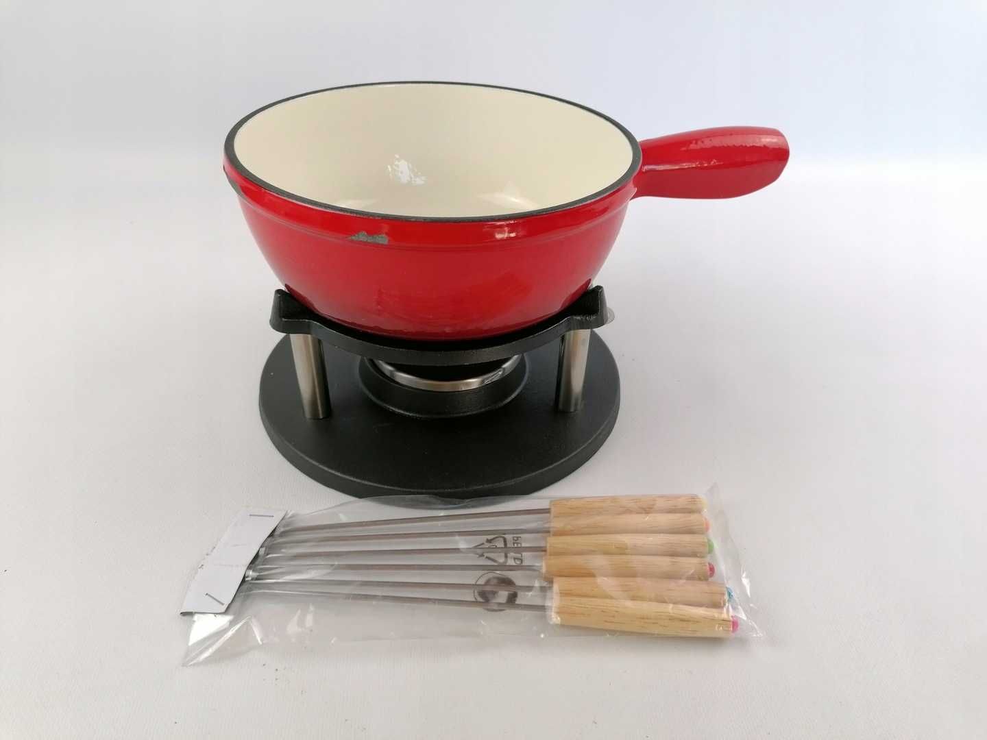 Zestawy do fondue Baumalu emaliowane żeliwo 2,5 l