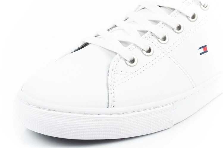 Tommy Hilfiger Essential męskie trampki wygodne skóra białe r. 40-46