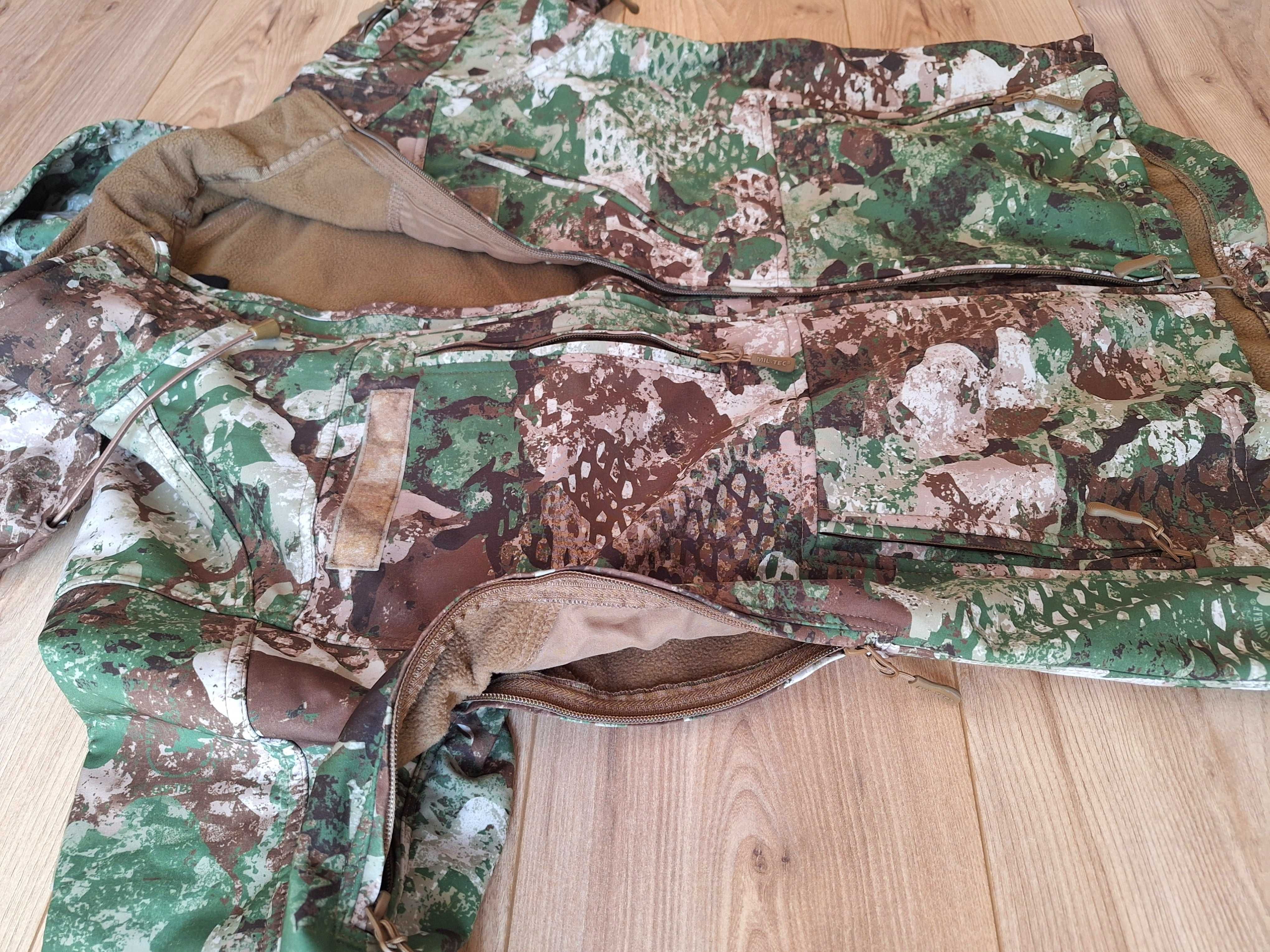 Kurtka Softshell Mil-Tec Phantomleaf WASP I Z2 + Rękawiczki