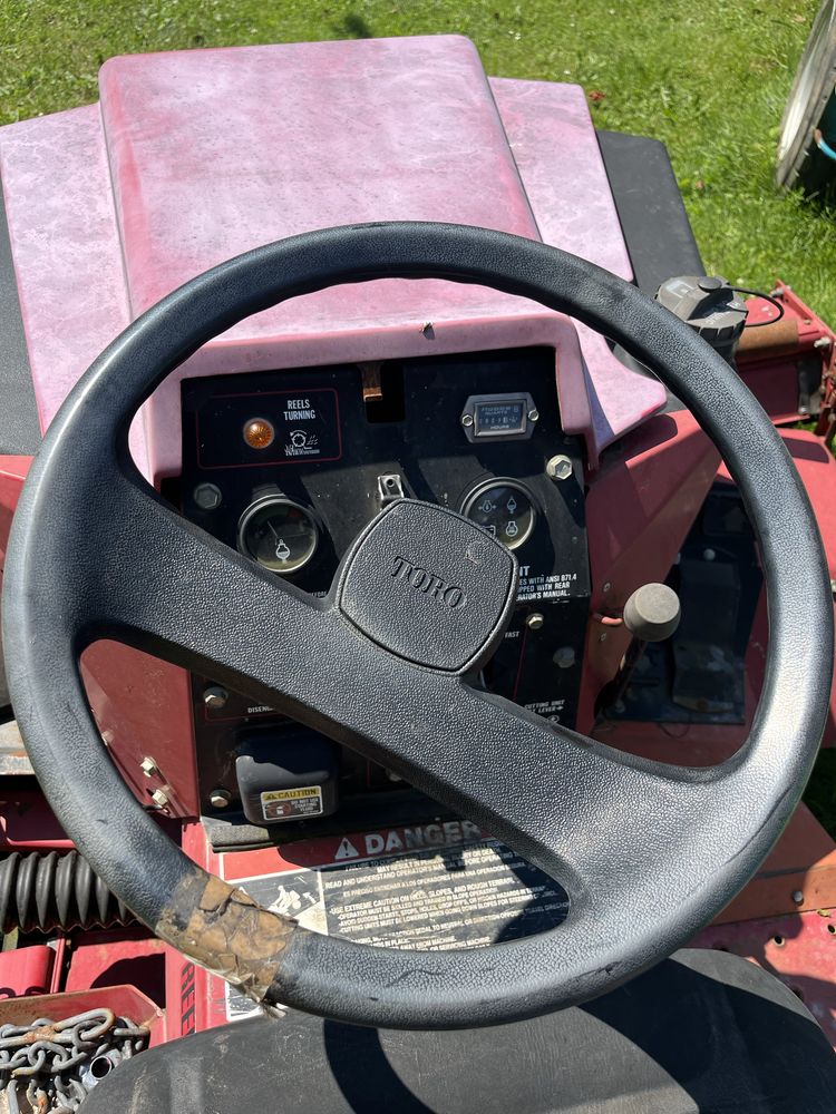 Kosiarka wrzecionowa toro kubota diesel
