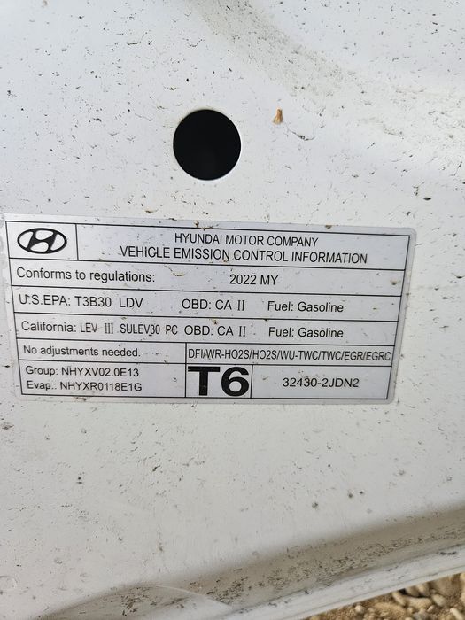 Капот Hyundai Sonata DN8 2022 Hybrid