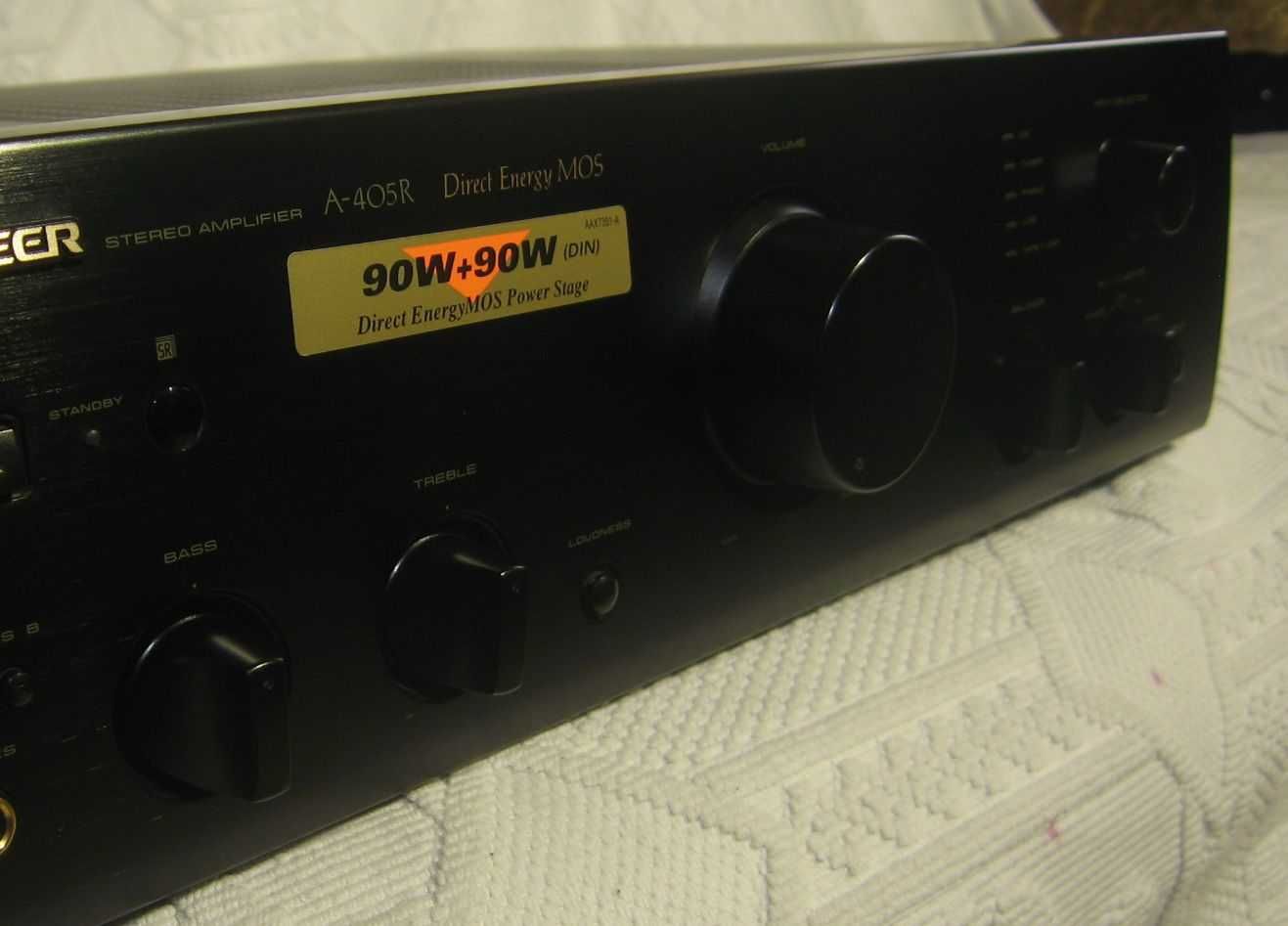 Pioneer A-405R solidny Japoński wzmacniacz 2 x 90W mocny i sprawny