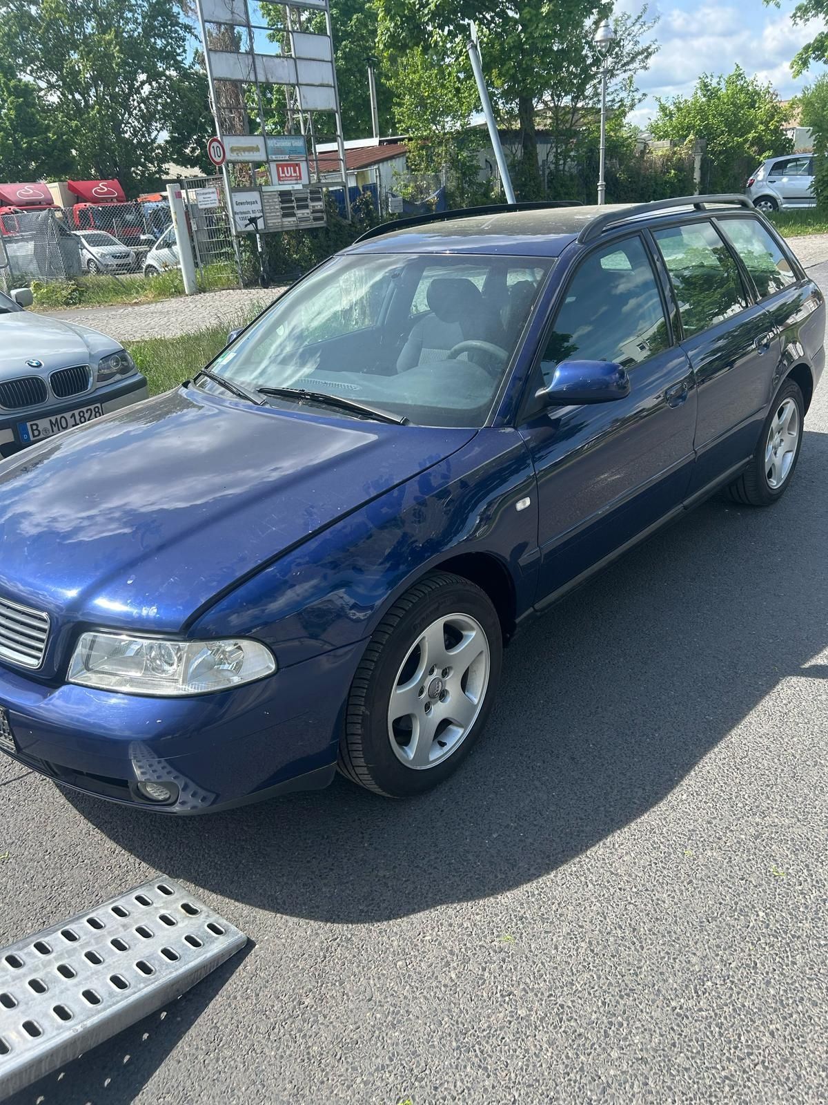 Maska audi a4b5 lift zderzak blotniki