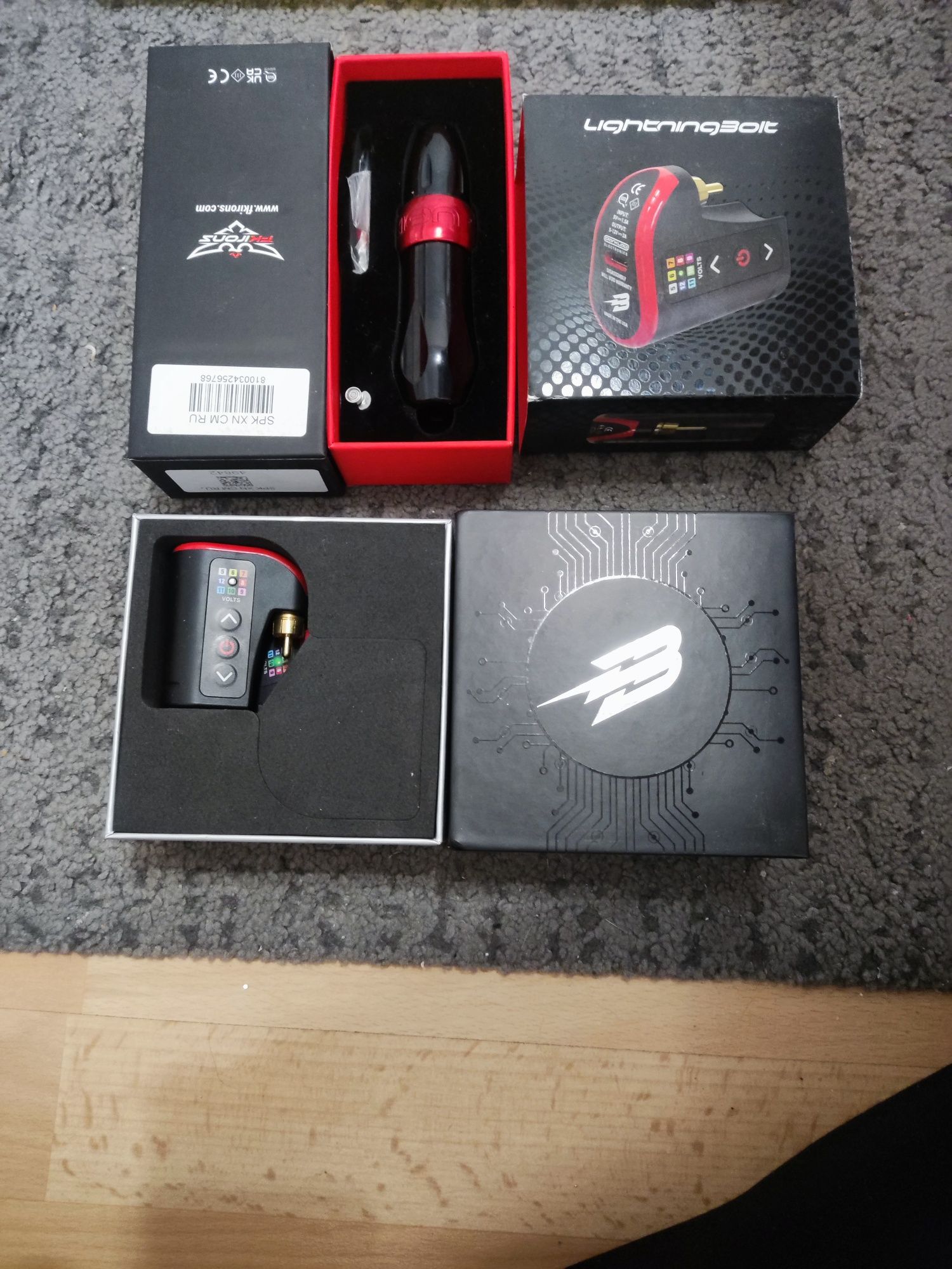 Kit tatuagem maquina profissional (último preço)