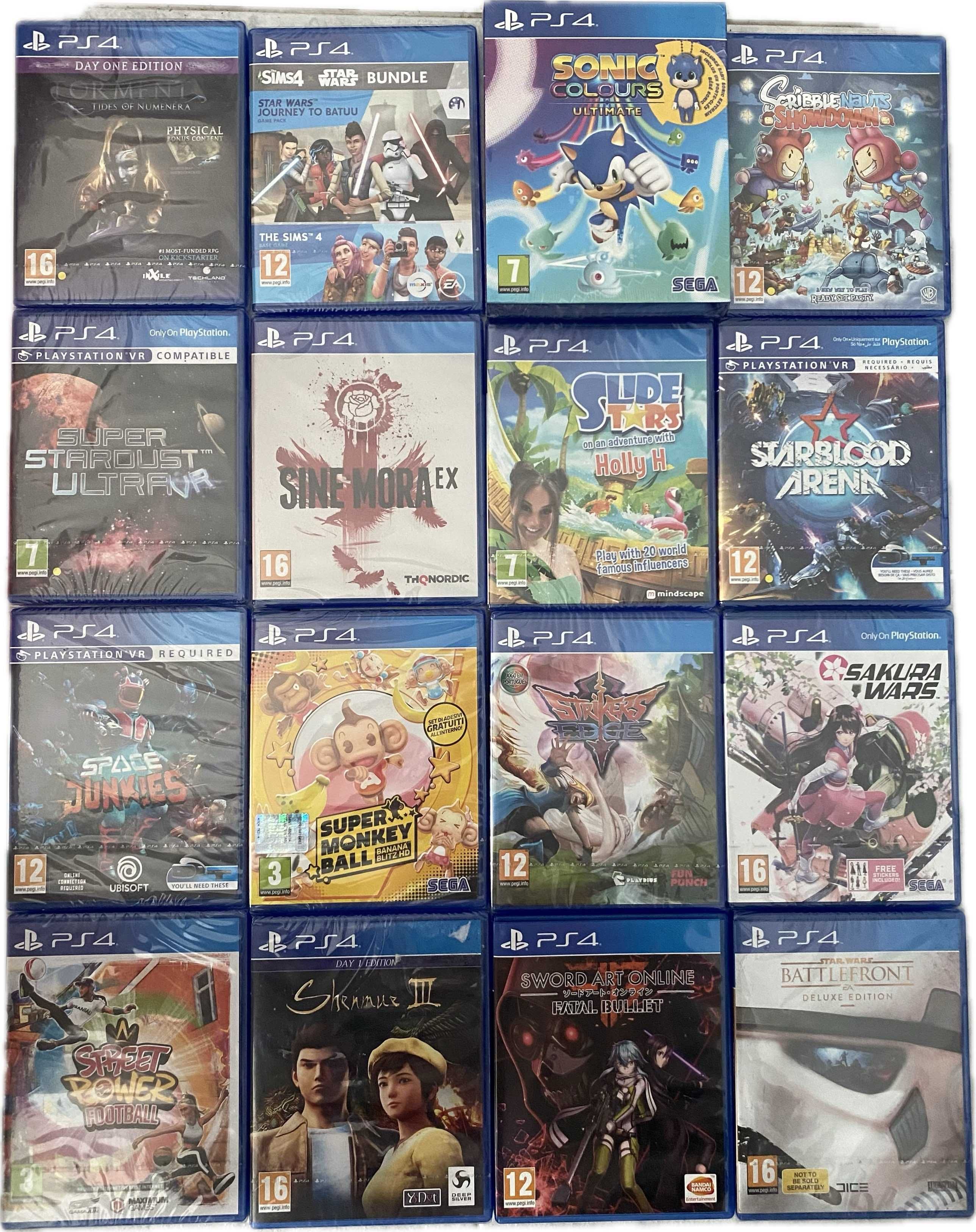 Jogos PS4 NOVOS E USADOS