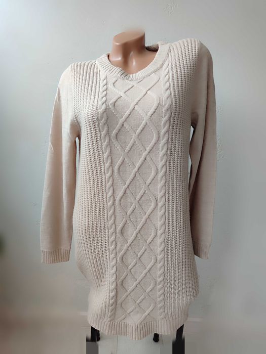 Толстовка теплая С-М р .Свитер. Новое платье 38р Fervente Туника