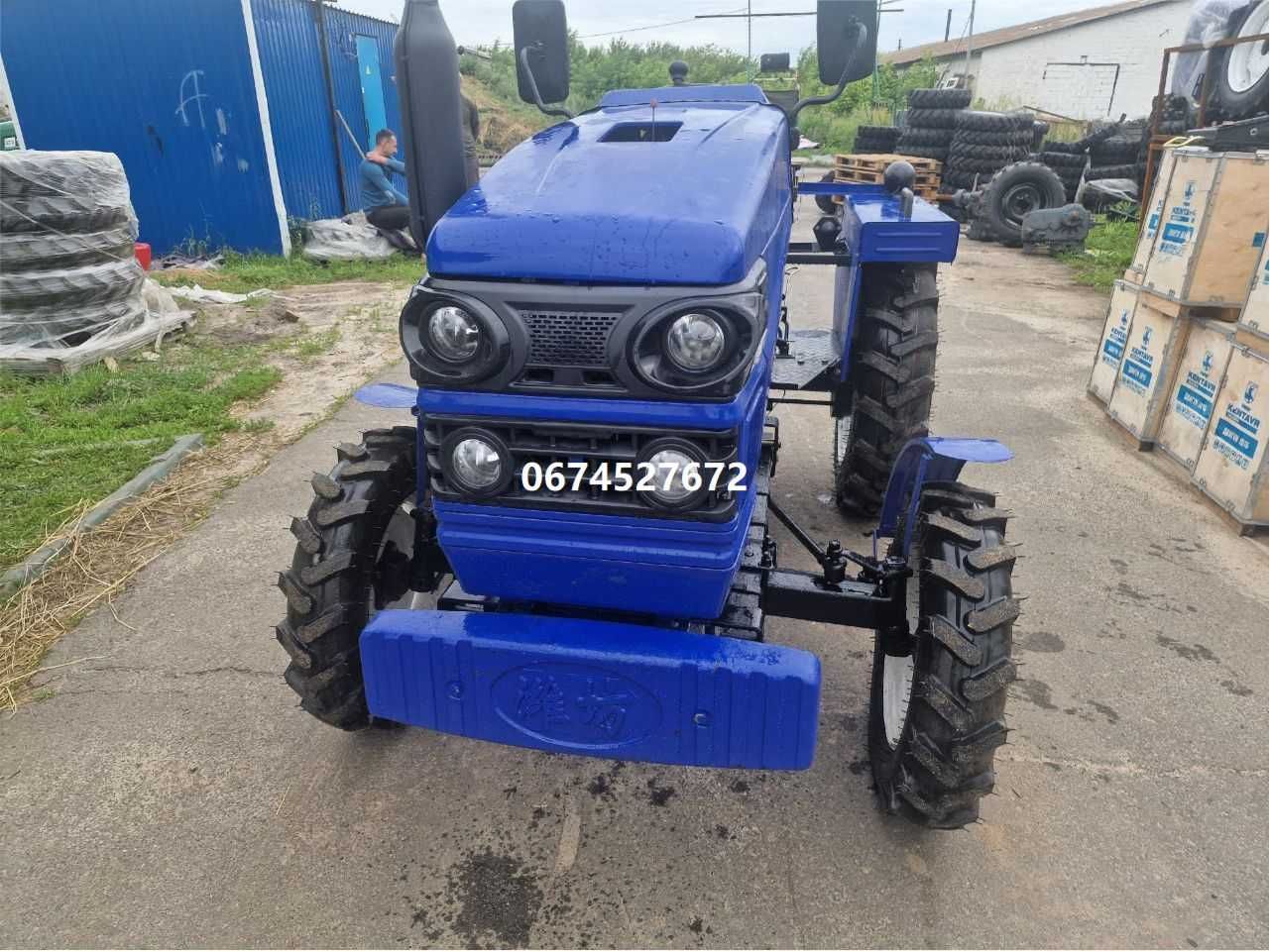 Мінітрактор  DW 350B ДВ безкоштовна доставка без передоплат