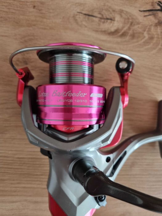 Różowy Zestaw karpiowy PROLOGIC LOTUS 360cm + kołowrotek