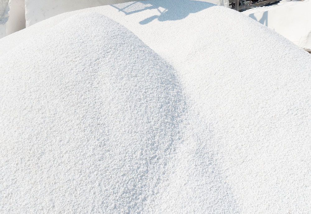 Śnieżnobiały Grys Thasos Mieniący się w słońcu 1000KG ŚLĄSK