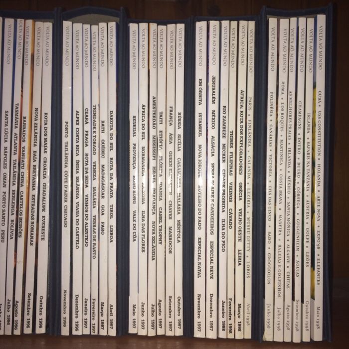 Revistas Volta Ao Mundo Publicação sobre viagens