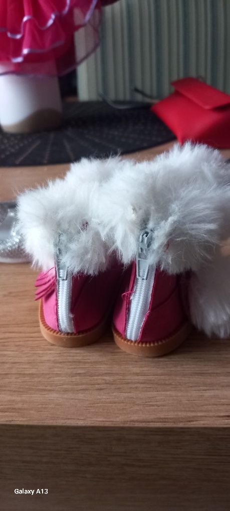 Zimowe buciki dla lalki
