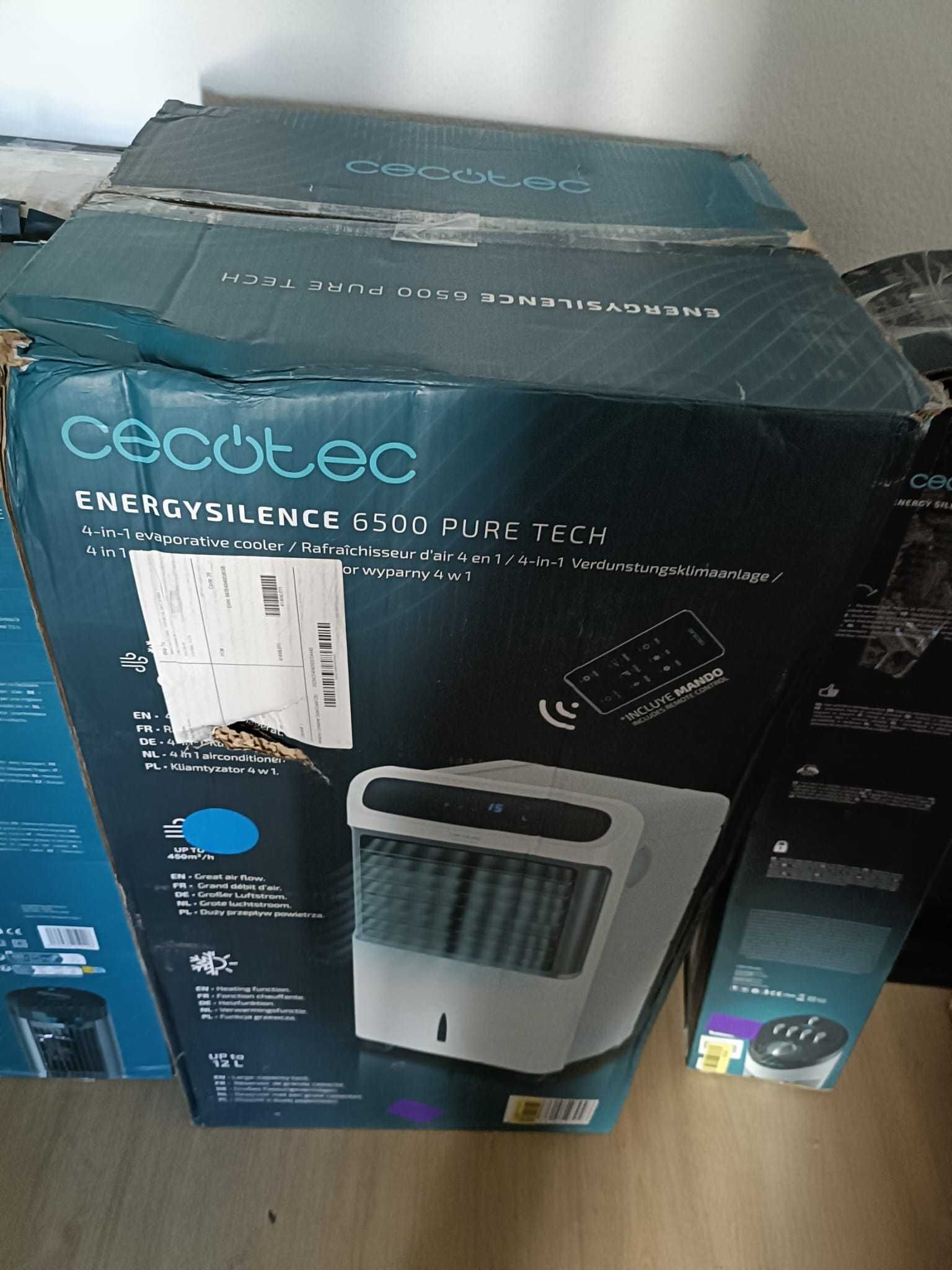 Climatizador Evaporativo Cecotec Energysilence Puretech 6500