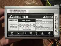 Блок живлення Chieftec 500 w