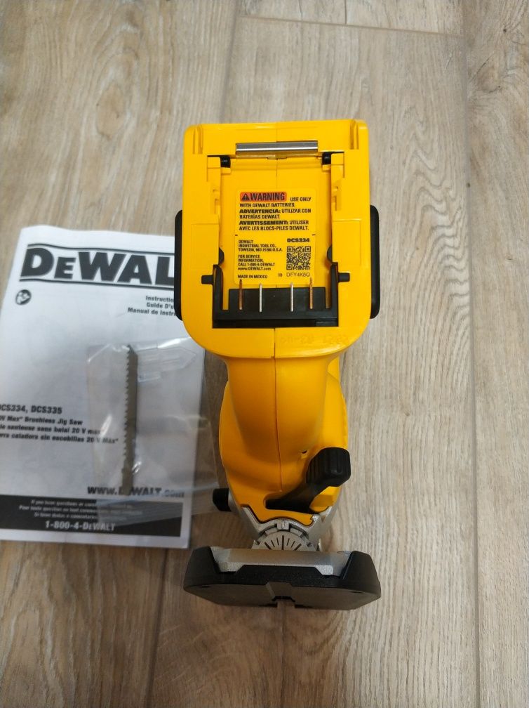 Пила Лобзик аккумуляторный бесщеточный DeWALT DCS334 XR 20V ОРИГИНАЛ!