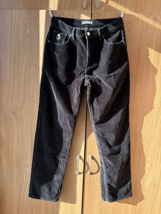 Штани вельветові чорні