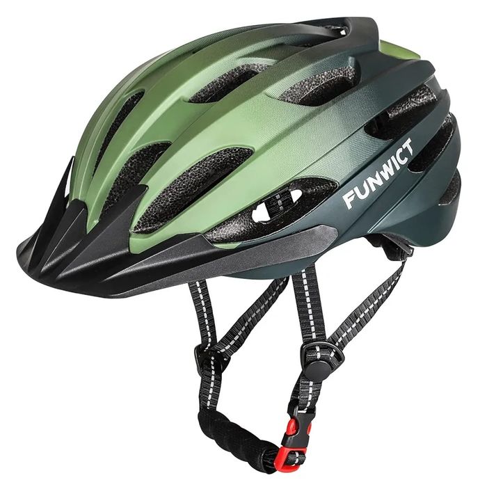 FUNWICT Lekki kask rowerowy dla mężczyzn i kobiet rozmiar M/L